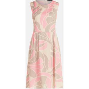 Betty Barclay - Etuikleed - Veelkleurig - Leer - Bloemenpatroon