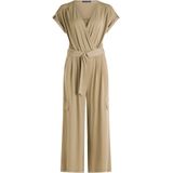 Betty Barclay - Tropische Jumpsuit - Groen - Dames - Leer met Zakken