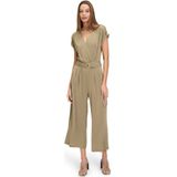 Betty Barclay - Tropische Jumpsuit - Groen - Dames - Leer met Zakken