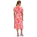 Betty Barclay - Jerseyjurk - Rood - Bloemenprint - Dames