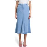 Betty Barclay - Uitlopende Denim Rok - Blauw - Dames