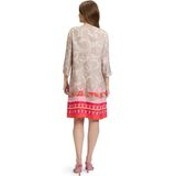 Betty Barclay - Tropische Maxi Zomerjurk - Veelkleurig - Linnen