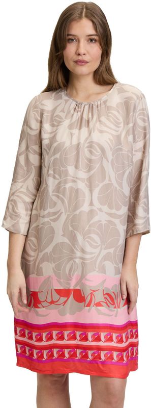 Betty Barclay - Tropische Maxi Zomerjurk - Veelkleurig - Linnen