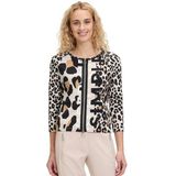 Betty Barclay Shirtjacke "Betty Barclay Shirtjacke mit Rippenstruktur", (1 tlg.), Druck
