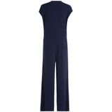 Vera Mont - Jumpsuit - Blauw - Mouwloos - V-hals