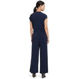 Vera Mont - Jumpsuit - Blauw - Mouwloos - V-hals