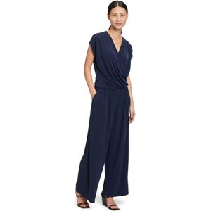 Vera Mont - Jumpsuit - Blauw - Mouwloos - V-hals