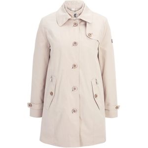 Betty Barclay, Dames, Mantels, Beige, Maat: 2XL