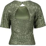 Vera Mont - Blouse - Groen - 93% Polyester, 7% Elastaan