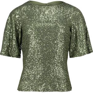 Vera Mont - Blouse - Groen - 93% Polyester, 7% Elastaan