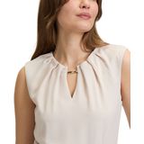 Betty & Co - Jumpsuit - Beige - Mouwloos - Dames