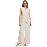 Betty & Co - Jumpsuit - Beige - Mouwloos - Dames