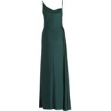 Vera Mont - Maxi Jurk - Groen - Dames - Elegante Jurk met Juwelen