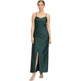 Vera Mont - Maxi Jurk - Groen - Dames - Elegante Jurk met Juwelen