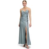 Vera Mont - Jurk - Blauw - Dames - Maxi-lengte