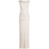 Vera Mont Jurk - Zilver - GlitterMetallic - V-hals