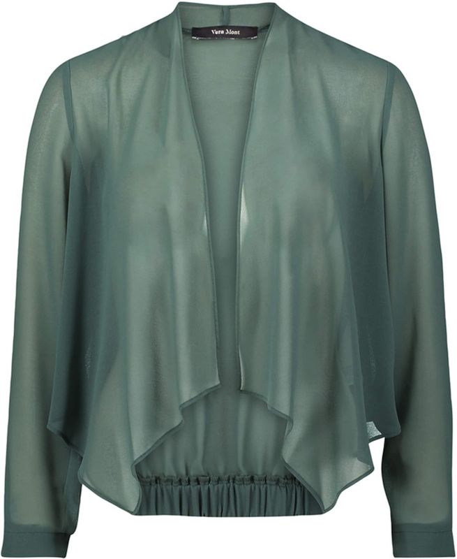vera mont, Dames, Jassen, Groen, Maat: S Poliester,