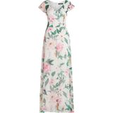 Vera Mont - Bloemen Jumpsuit - Veelkleurig - Chiffon en Jersey Mix