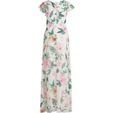 Vera Mont - Bloemen Jumpsuit - Veelkleurig - Chiffon en Jersey Mix