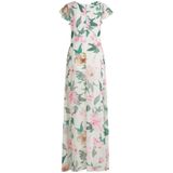 Vera Mont - Bloemen Jumpsuit - Veelkleurig - Chiffon en Jersey Mix