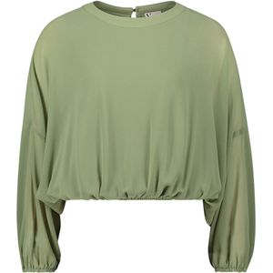 Vera Mont Top Lange Mouw - Donker Groen