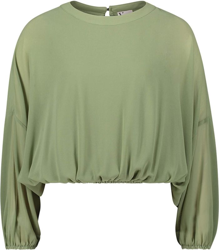 Vera Mont Top Lange Mouw - Donker Groen