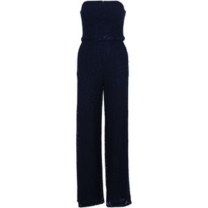 Vera Mont - Kanten Jumpsuit - Blauw - Voor Speciale Gelegenheden