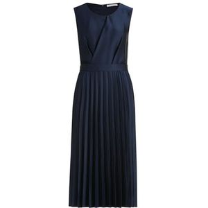 Betty & Co, Dames, Jurken, Blauw, Maat: S Chiffon,