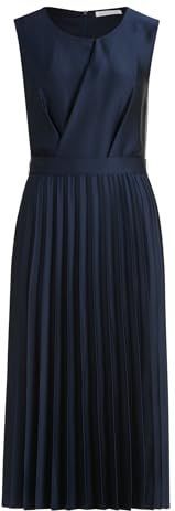 Betty & Co, Dames, Jurken, Blauw, Maat: S Chiffon,