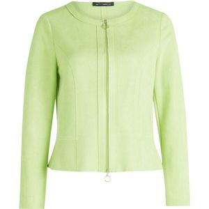 Betty Barclay Jackenblazer Betty Barclay Blazer-Jacke mit Reißverschluss Material