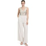 Vera Mont - Elegant Jumpsuit - Beige - Dames - Pailletten