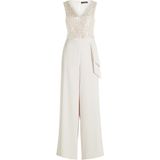 Vera Mont - Elegant Jumpsuit - Beige - Dames - Pailletten