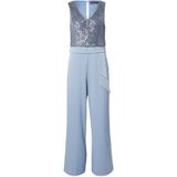 Vera Mont - Jumpsuit - Lichtblauw - Lang/maxi - Slanke Pasvorm