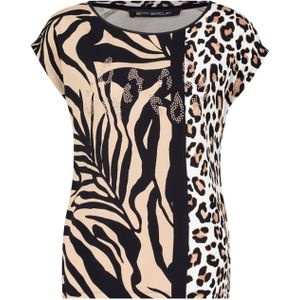 Betty Barclay - Casual Shirt - Dierenprint - Materiaalmix