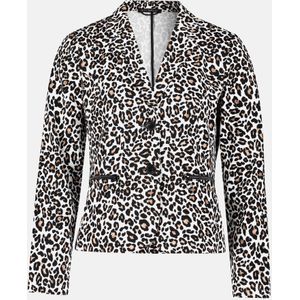 Betty Barclay - Korte Blazer - Dierenprint - Getailleerd - Hoogwaardige Kwaliteit