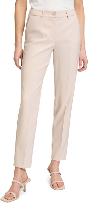 Betty Barclay, Dames, Broeken, Beige, Maat: 2XL