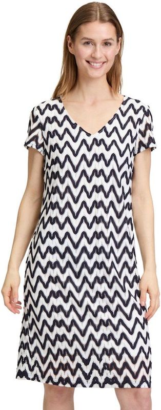 Betty Barclay - Zomerjurk met V-hals - Blauw - Dames