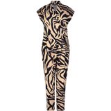 Betty Barclay - Jumpsuit - Zwart - Met Zakken in Dierenontwerp