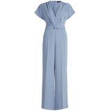 Vera Mont - Jumpsuit - V-hals - Knoopdetail - Kapmouwen - Persplooien