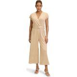 Betty Barclay - Jumpsuit - Beige - Katoen - Met Zakken