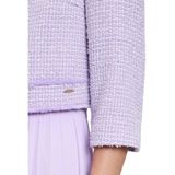 Betty & Co - Bolero-jack - Paars - Leer