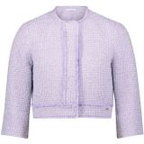 Betty & Co - Bolero-jack - Paars - Leer
