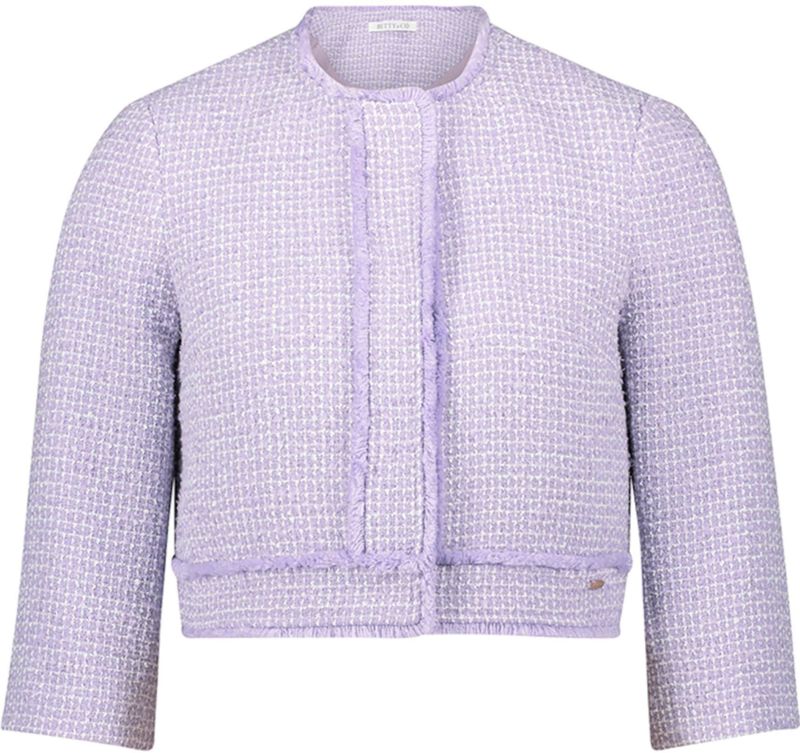 Betty & Co - Bolero-jack - Paars - Leer
