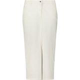 Betty Barclay - Casual Denim Rok - Wit - Denim - Rechte Snit - 5-Pocket Stijl