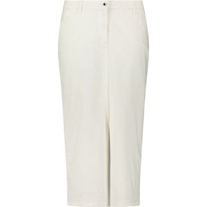 Betty Barclay - Casual Denim Rok - Wit - Denim - Rechte Snit - 5-Pocket Stijl