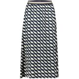 Betty Barclay - Grafische Print Overslagrok - Blauw - Dames