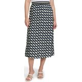 Betty Barclay - Grafische Print Overslagrok - Blauw - Dames