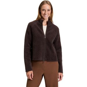 Gebreide pullover met ribboorden