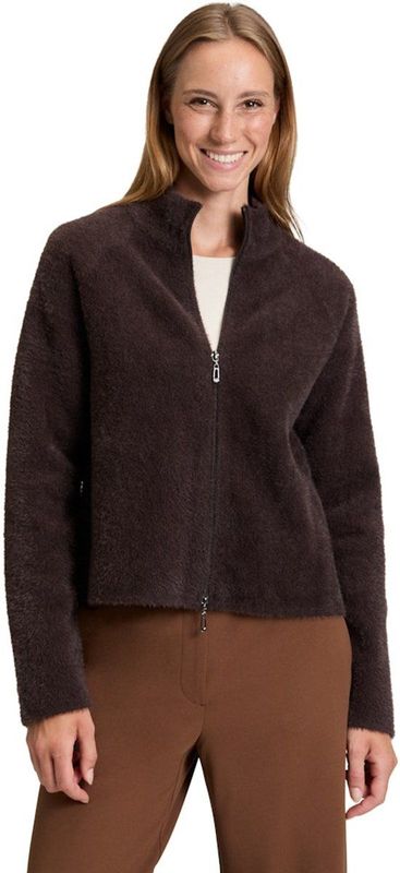 Gebreide pullover met ribboorden