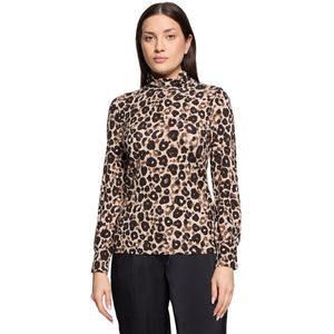 Betty Barclay - Turtleneck Shirt - Bruin - Dames - Leer